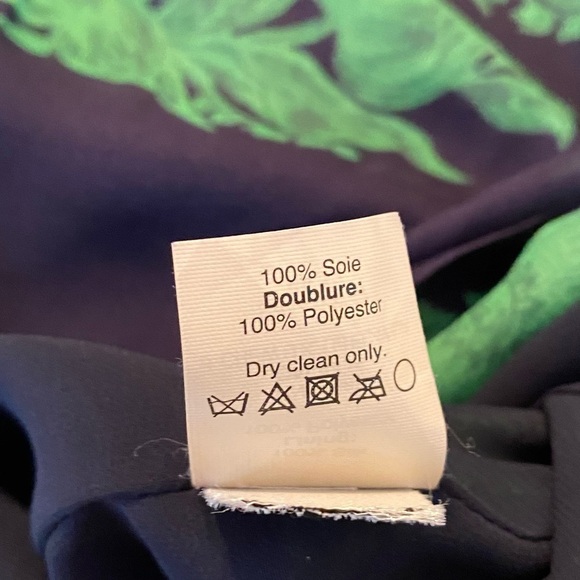 J. Crew 100% Silk Chiffon Ruffle Neck  Top - 2 - Picture 8 of 15